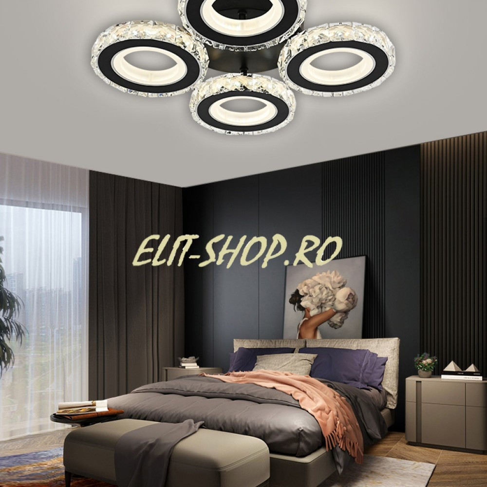 Downlights LED En Cristal - Lot De 3, 3 W/5 W, Lumière Chaude/blanche, Diamètre 10,2 Cm - Pour Plafond Couloir, Cuisine, Salon (taille De Coupe 50-90 Mm)