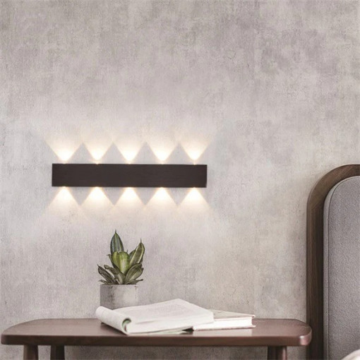 Aplica Led, Elit's, 20W+18W, Negru