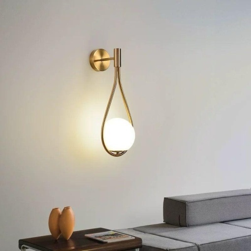 Aplica MX 915-1 GD – cu soclu E27, design elegant auriu 💫