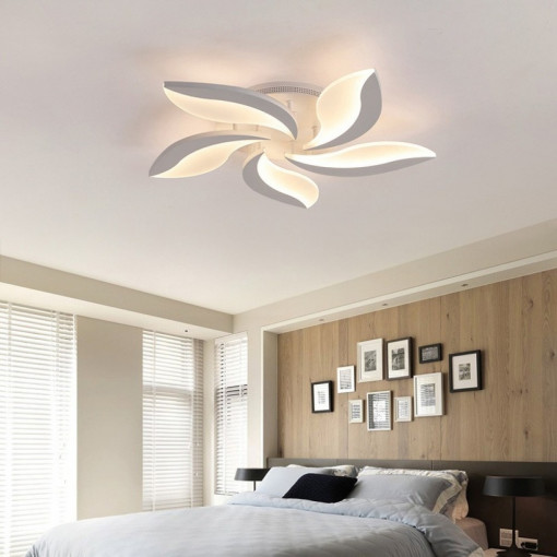 Lustra Led Cu Telecomanda, Esn6551 5-WH, 130 W