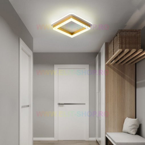 Lustra LED Plafoniera, Elit's Esn6081F-GD,64w Gold