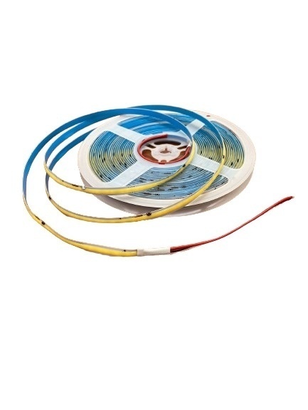Bandă LED COB – 320 LED/m, 11 W/m, Lumină Caldă 3000 K, 10 m – 220 V 💡