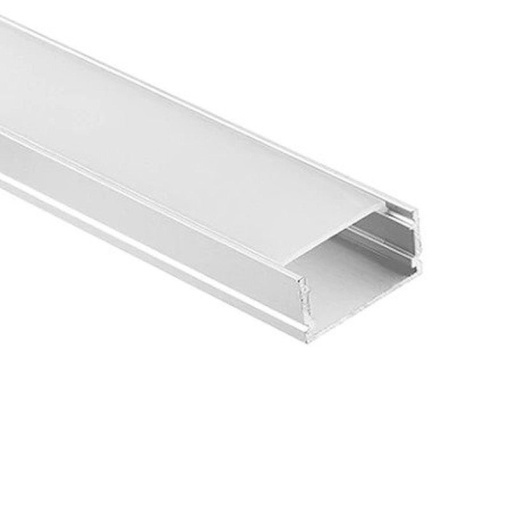 Profil LED Aplicat – Aluminiu, 2 m, Culoare Albă ✨
