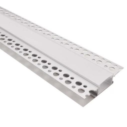 Profil LED Incastrat – Finisaj „glet”, Aluminiu, Lungime 2 m ✨
