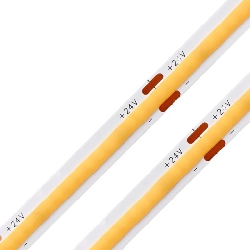 Bandă LED COB – 11 W/m, Lumină Neutră 4000 K, 10 m – 24 V