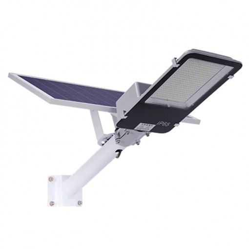 Proiector LED Stradal ELIT, Rezistent La Apa IP65, Cu Panou Solar, 300W, Cu Telecomanda