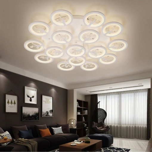 Lustra LED Cu Telecomanda, 280W, Elit's Esn K27-16