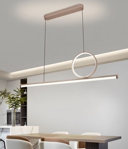 Lustra LED model 5142 – 128W, telecomanda, inaltime reglabila