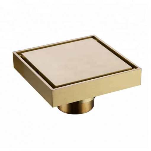 Sifon pardoseala sistem antimiros Es, Alama Elit's 100 mm , Gold mat