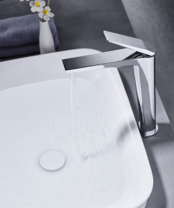 Baterie lavoar Premium, Modern Edition 5007, Inalta Cromat - Img 4