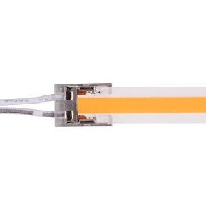 Conector Alimentare pentru Bandă LED COB – Mufă 8 mm, 2 fire - Img 1