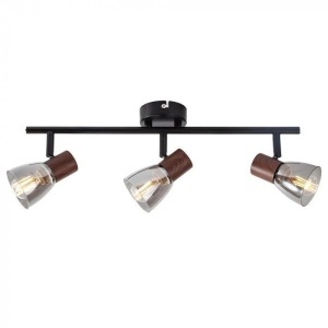 Lustră cu 3 Socluri E14 – Design Modern și Compact, 480×70×130 mm