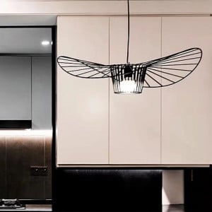 Lustra Tip Pendul Rustic, Elit, Negru, 600mm - Img 2