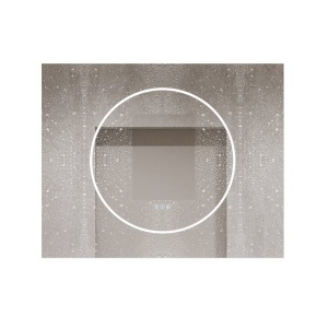 🪞 Oglindă LED cu Touch și Funcție Dezaburire, 3 Tipuri de Lumină – 100x80 cm, Model J193-10080 Smack - Img 3
