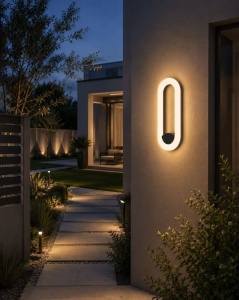 Aplică LED Exterior Model 0228 – 12W, Lumină Caldă 3000K
