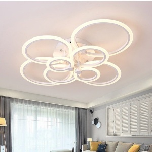 Lustra LED Eclipse – 208W, cu telecomanda, dimabila - Img 2