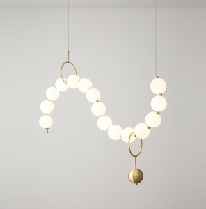 Lustra LED G3977 – 72W, cu telecomanda, 3 temperaturi de culoare