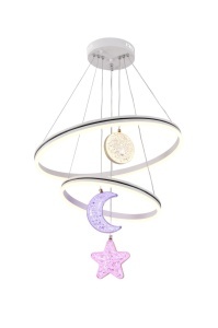 Lustra LED G4007 + RGB – 160W, Design Modern, cu Telecomandă și Lumină Multicoloră Reglabilă - Img 2