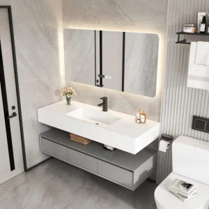 Oglindă Baie LED și Dezaburire Elit's Premium cu Senzor Touch, Lumina Rece, Caldă și Neutră, 120x80cm, lumina ambientala spate - Img 6