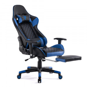 Scaun de gaming, GalacticGlide, Blue - Img 3