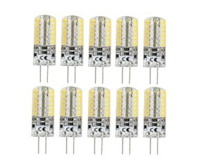 Set 10 × Becuri LED G4 – 5 W, Lumină Rece (6000 K), 12 V - Img 1