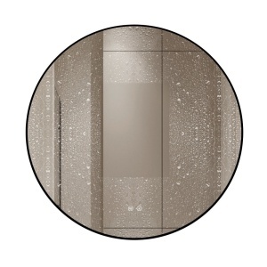 🪞 Oglindă LED cu Touch, Funcție Dezaburire și 3 Tipuri de Lumină – Ramă Negru Mat, 90 cm, Model J188-90 Smack - Img 3