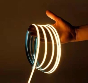 Bandă LED COB – 11 W/m, Lumină Caldă 3000 K, 5 m – 24 V - Img 3