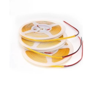 Bandă LED COB – 9 W/m, Lumină Neutră 4000 K, 10 m – 12 V - Img 1