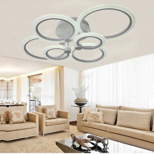Lustra LED Cu Telecomanda, Elit's Esn K38 2+2+2, 160w