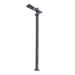 Stâlp de Grădină și Parc, 3 Metri, IP65, 50W, 4000K, Lumină Neutră + Lumină Albastră - Img 4