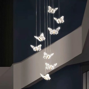 Candelabru LED Cristal, 32W, Auriu - Img 2
