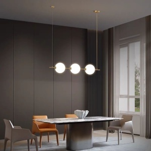 Lustra LED G 5105-3 – 48W, Design Modern, cu Telecomandă și Lumină Reglabilă