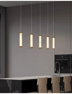 Lustră LED cu Telecomandă – 50W, 3 Tonuri de Lumină, 800×H1000 mm