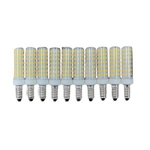 Set 10 × Becuri LED E14 – 12 W, Lumină Rece 6000 K, 220 V 💡 - Img 1