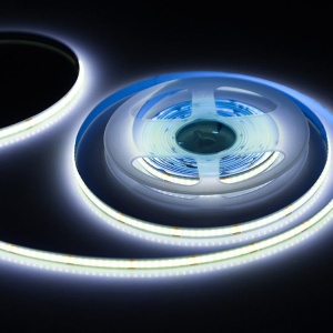 Banda LED COB Lumina Neutra 12W/m 5m/Rola 12V - Img 2