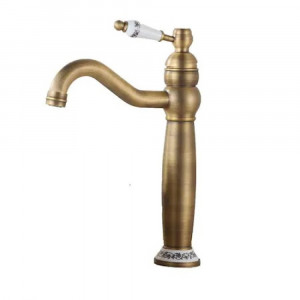 Baterie Lavoar Inalta Bronz Antichizat, Esn 1761