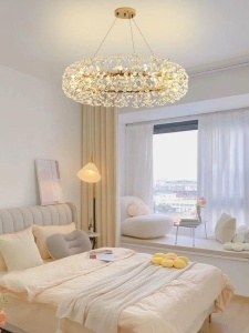 Lustră G23533-500, Design Modern, 9 Socluri G9, Diametru 500 mm