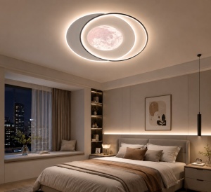 Lustră LED Model 7651-400 – cu Telecomandă, 126W