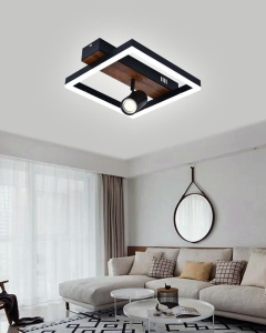 Lustră LED Model G4227 cu Telecomandă – Design Modern, Putere 54W
