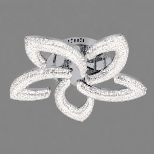 Lustră LED Model K2558-5 – 120W, Telecomandă, 3 Tipuri de Lumină, Intensitate Reglabilă - Img 2