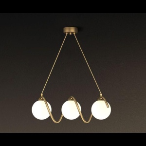 Lustră Model MX165-3 GD – Design Elegant, 3 x E27
