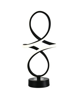 💡 Veioză LED SX8615 BK – Minimalism în Negru Mat și Iluminare Reglabilă - Img 2