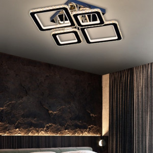 Lustra LED Cu Telecomanda, Elit's Cristal, Esn2911-4F, 140W
