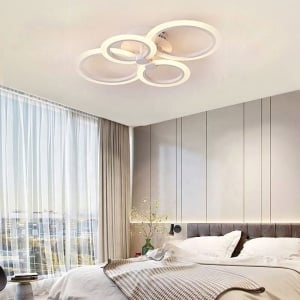 Lustra LED Eclipse – 74W, cu telecomanda, dimabila - Img 2