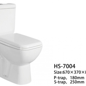 Set Vas WC cu Rezervor si Capac din Polipropilena HS-7004 - Img 2