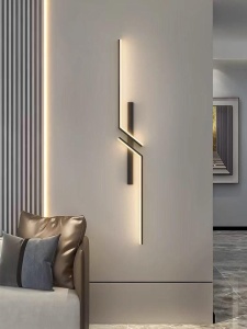 Aplică LED Model 9320-800 BK – 22W, 3 Funcții, Negru