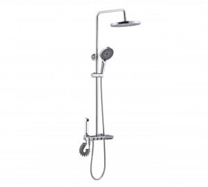 Coloana Dus ,Cromat,Afisaj Lcd Temperatura Apa ,Smack, LS - Img 1