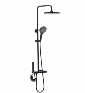 Coloana Dus ,Negru Mat,Afisaj Lcd Temperatura Apa ,Smack, LS - Img 3