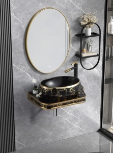Lavoar Ceramic Premium 65.5×37×8 cm – Model 854B, Design Modern & Finisaj Lucios
