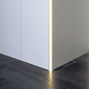 Profil LED Încastrat pentru Colț Exterior – Aluminiu, 2 m - Img 3